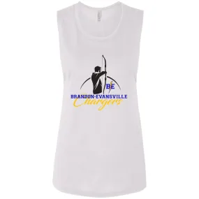 Chargers Archery - Ladies' Flowy Muscle Tank