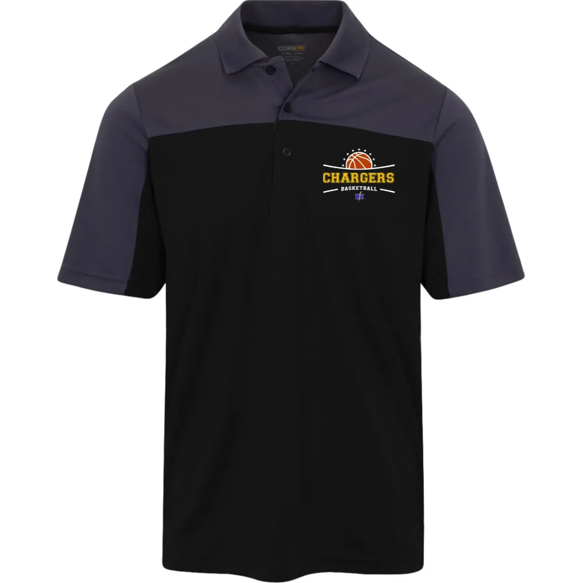 Chargers Basketball - Mens Balance Pique Polo