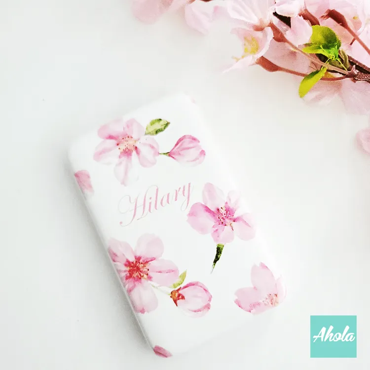 【Cherry Blossom】Portable Power Bank with built-in wire 櫻花內置線便攜式差電器