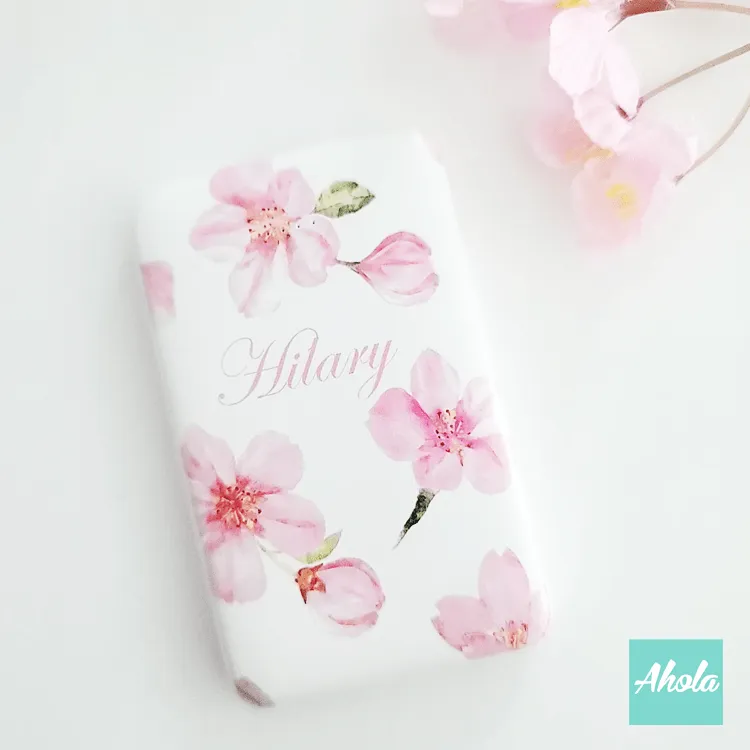 【Cherry Blossom】Portable Power Bank with built-in wire 櫻花內置線便攜式差電器