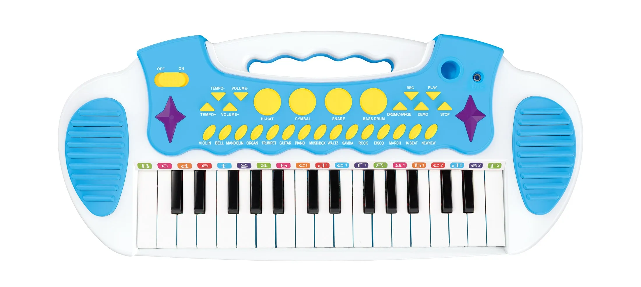 Children's Electronic Keyboard with Stand (Blue) Musical Instrument Toy