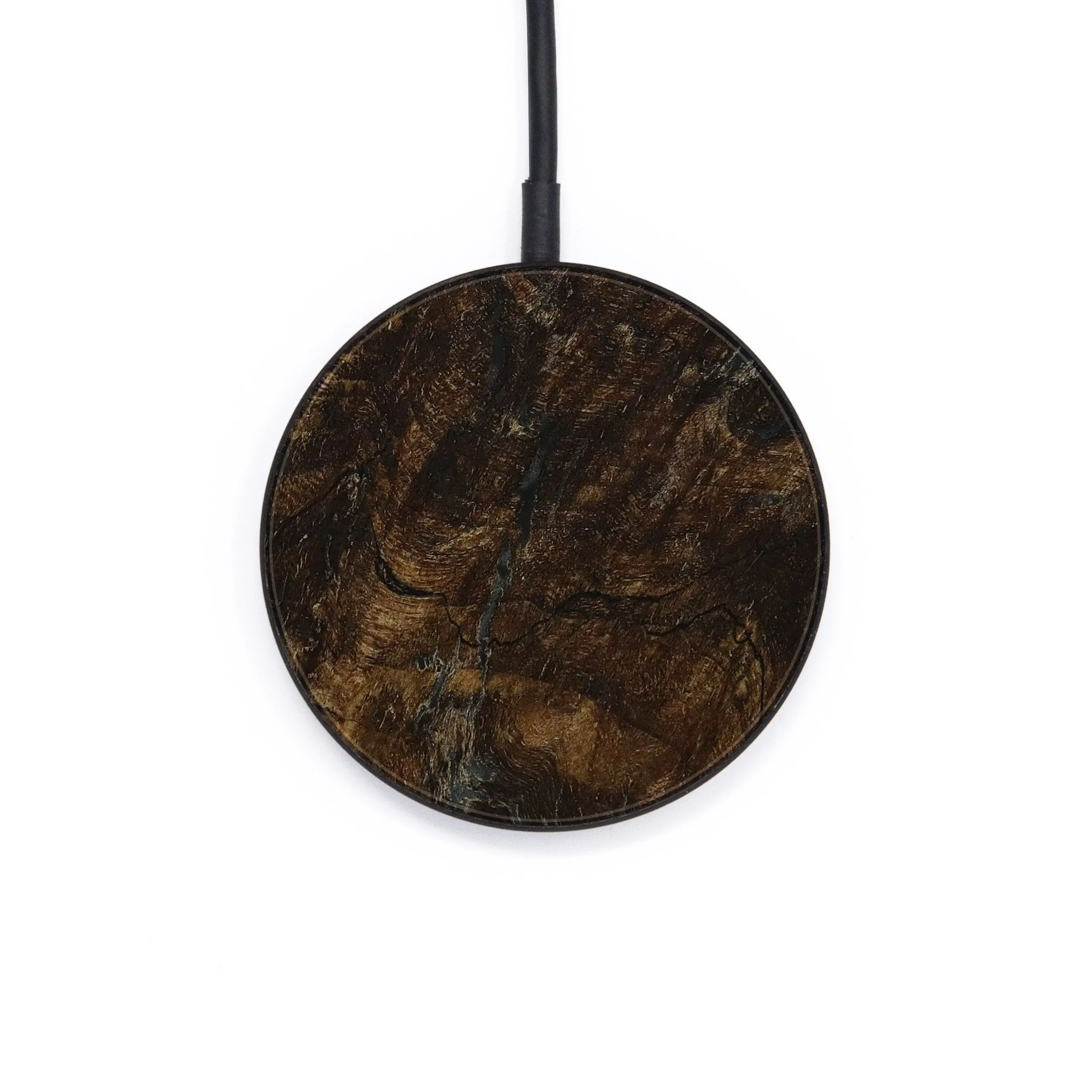 Circle Burl Wood Wireless Charger - Madelin (Maple Burl, 568553)