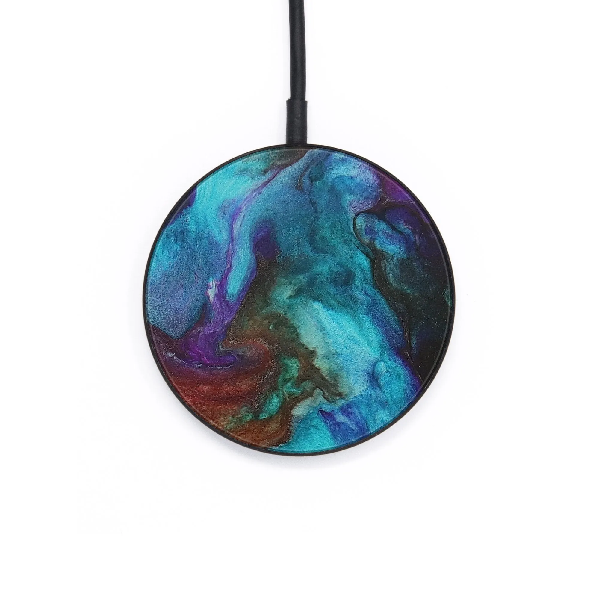 Circle ResinArt Wireless Charger - Alayah (Watercolor, 656116)