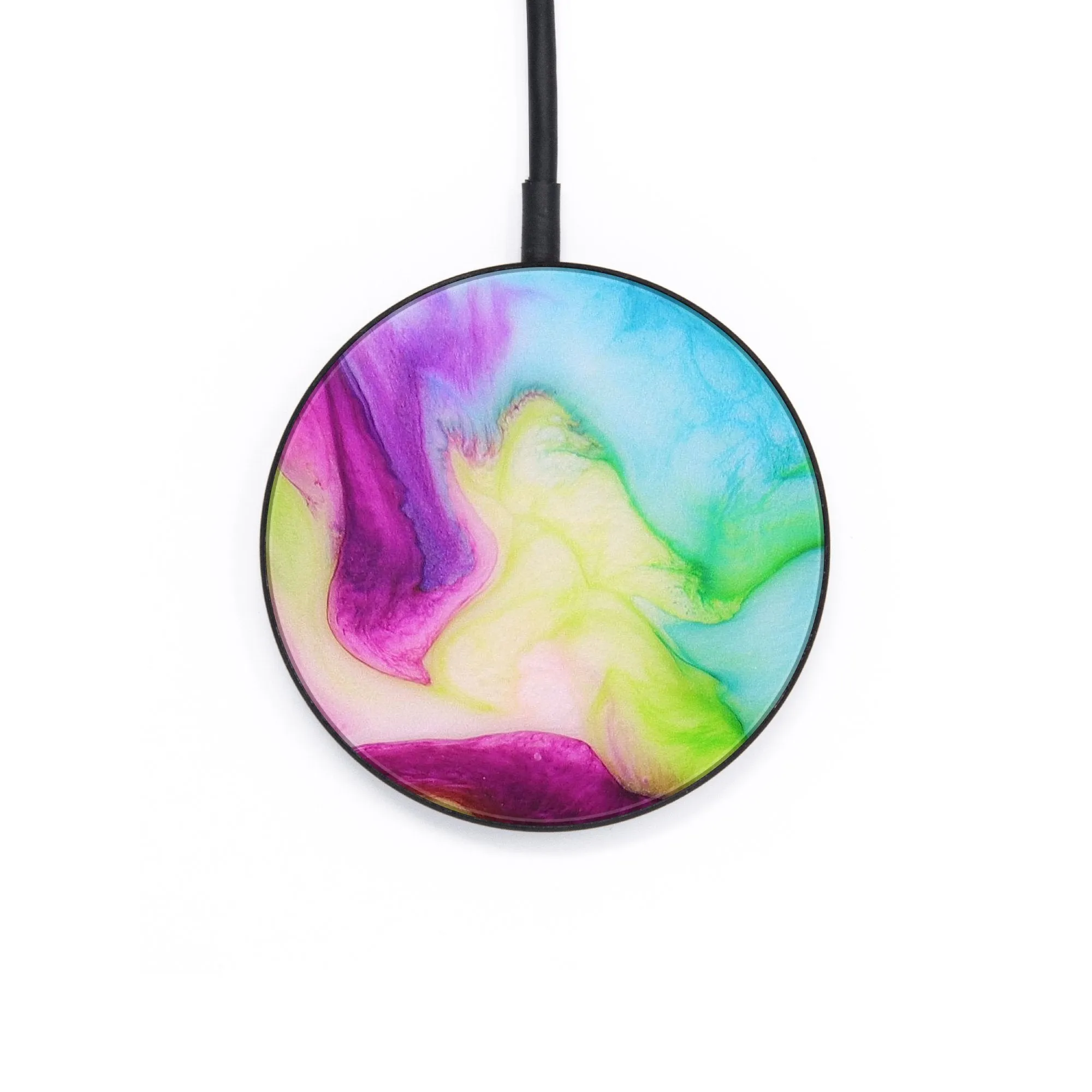 Circle ResinArt Wireless Charger - Brianne (Watercolor, 656129)