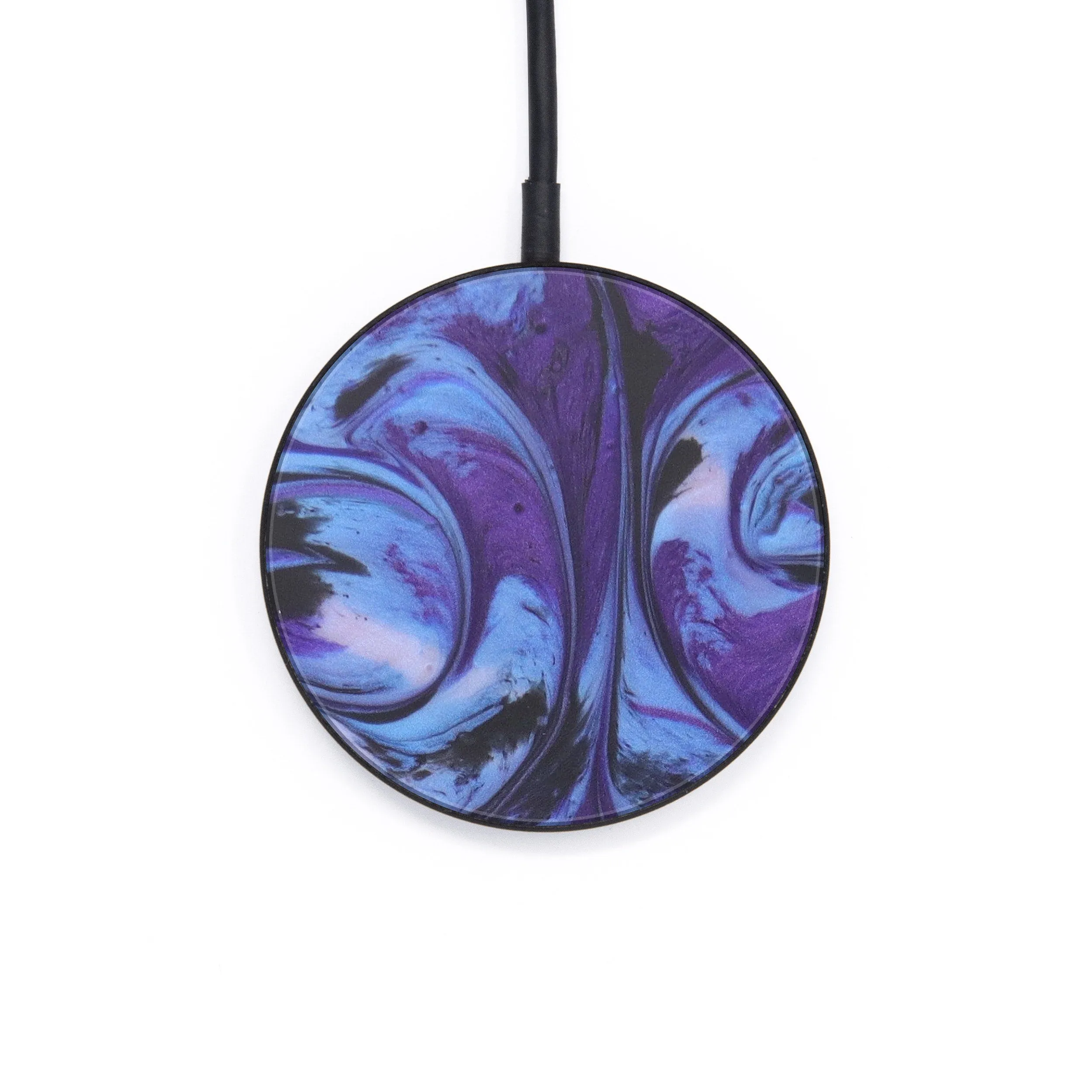 Circle ResinArt Wireless Charger - Larry (Purple, 599262)