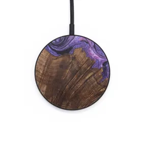 Circle Wood Resin Wireless Charger - Ariyah (Purple, 704820)