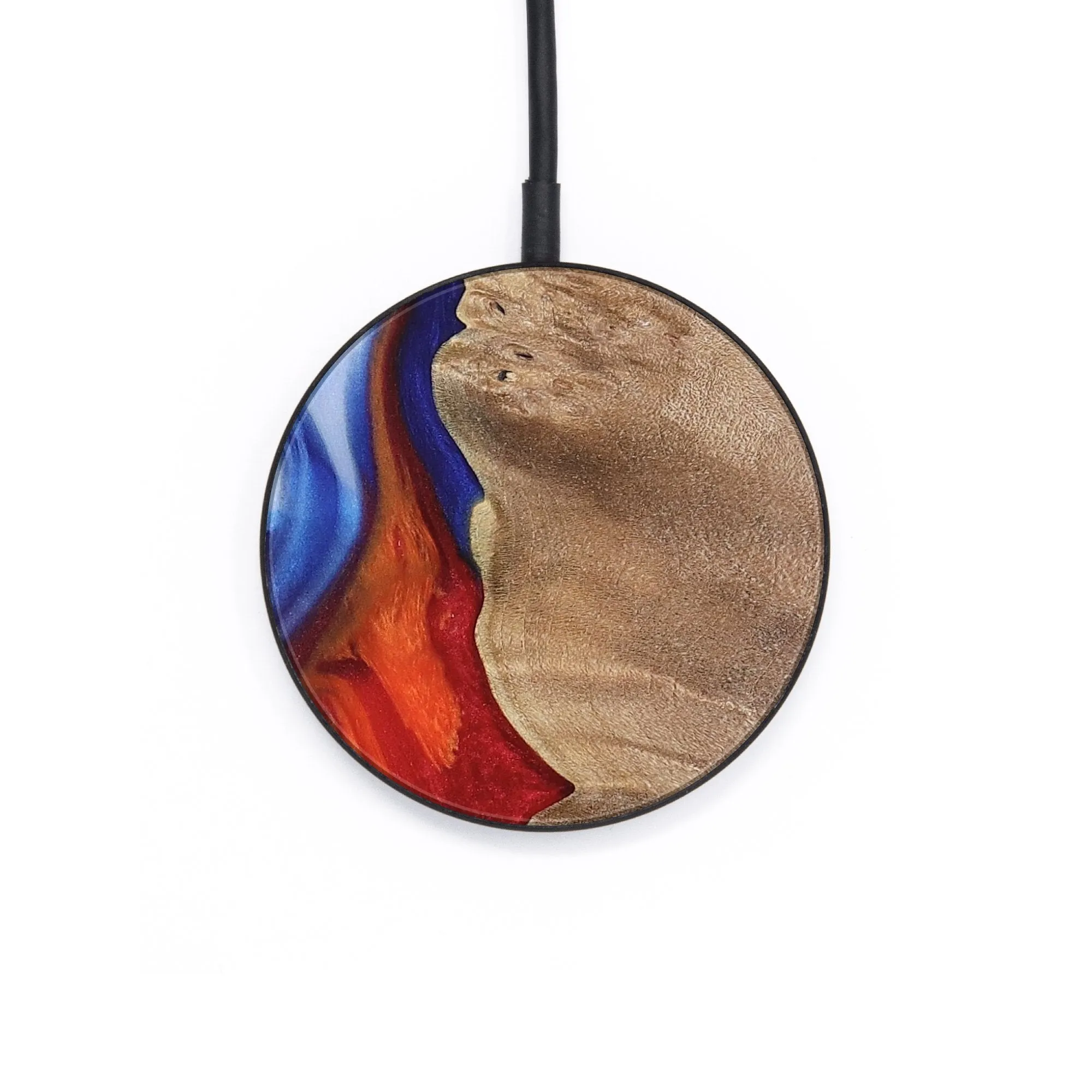 Circle Wood Wireless Charger - Angy (Fire & Ice, 734310)