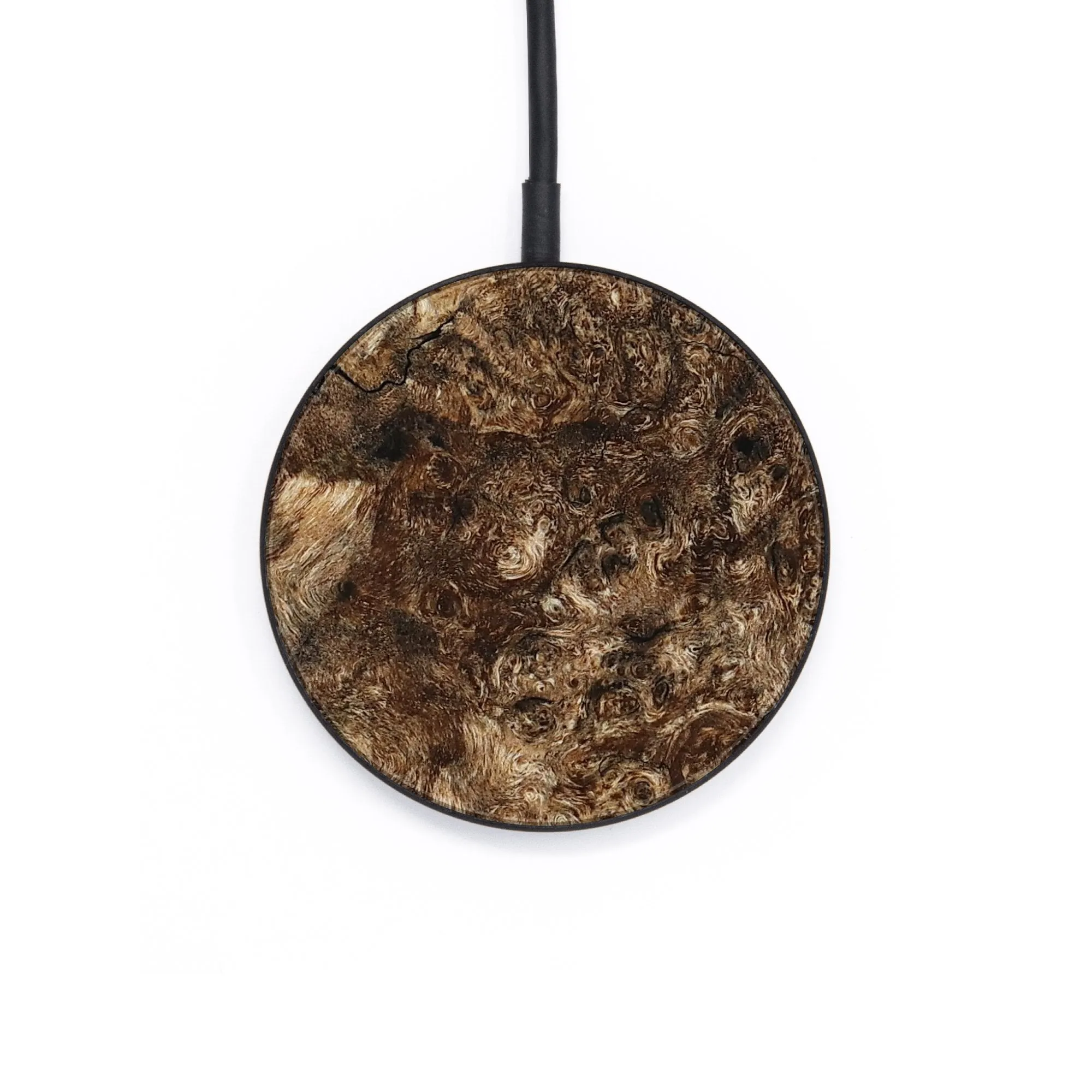 Circle Wood Wireless Charger - Kaleigh (Wood Burl, 737793)