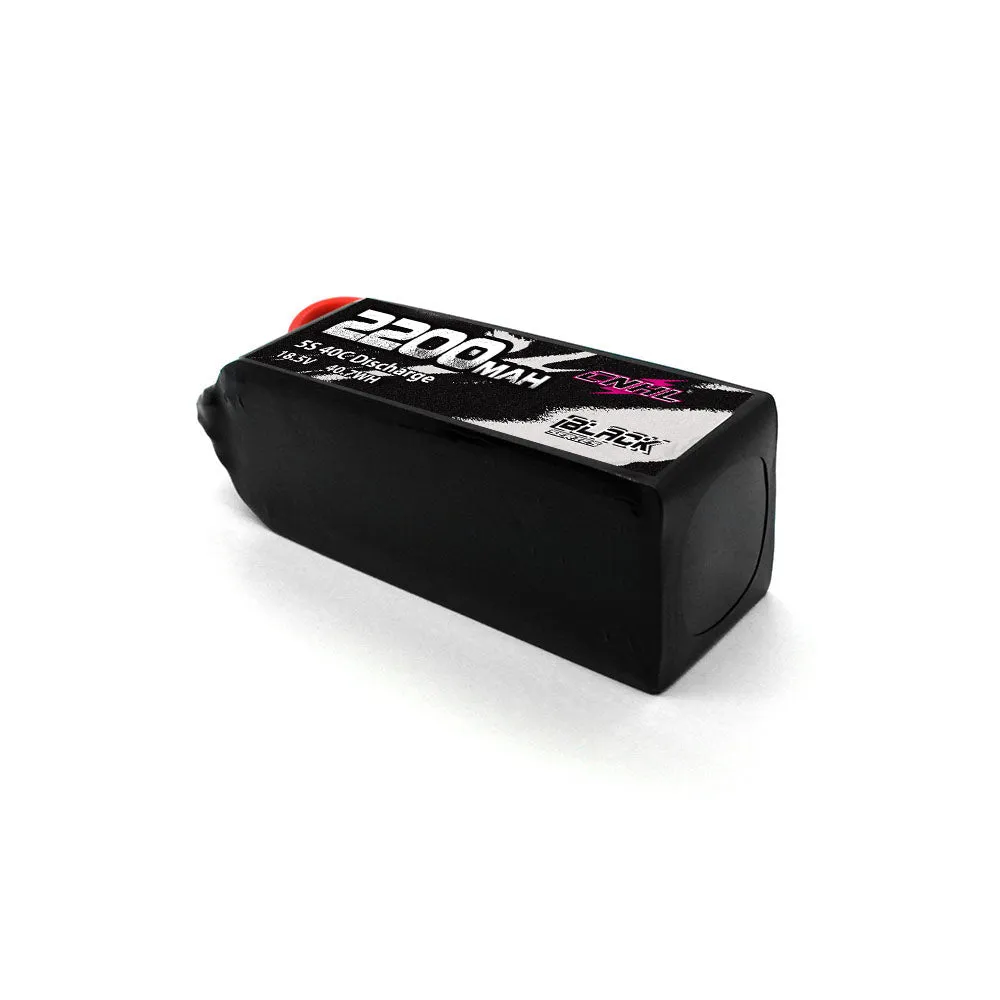 CNHL Black Series 2200mAh 5S 18.5V 40C Lipo Battery with XT60 Plug