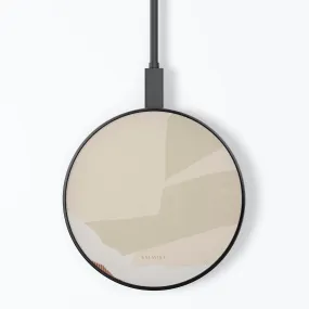 Cream Organic Wireless Charger