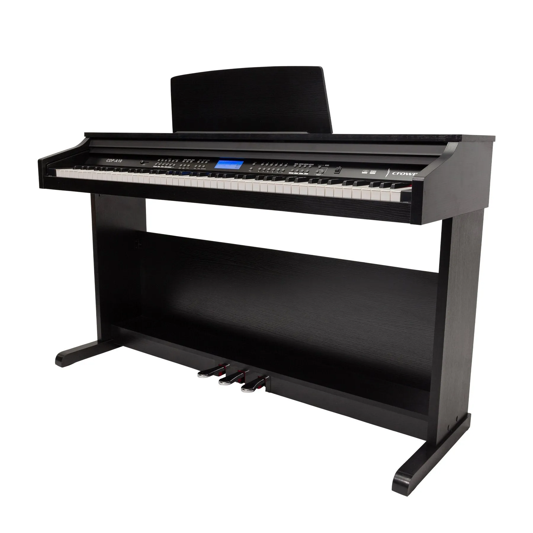 Crown A10 88-Key Touch Responsive Digital Piano (Black)