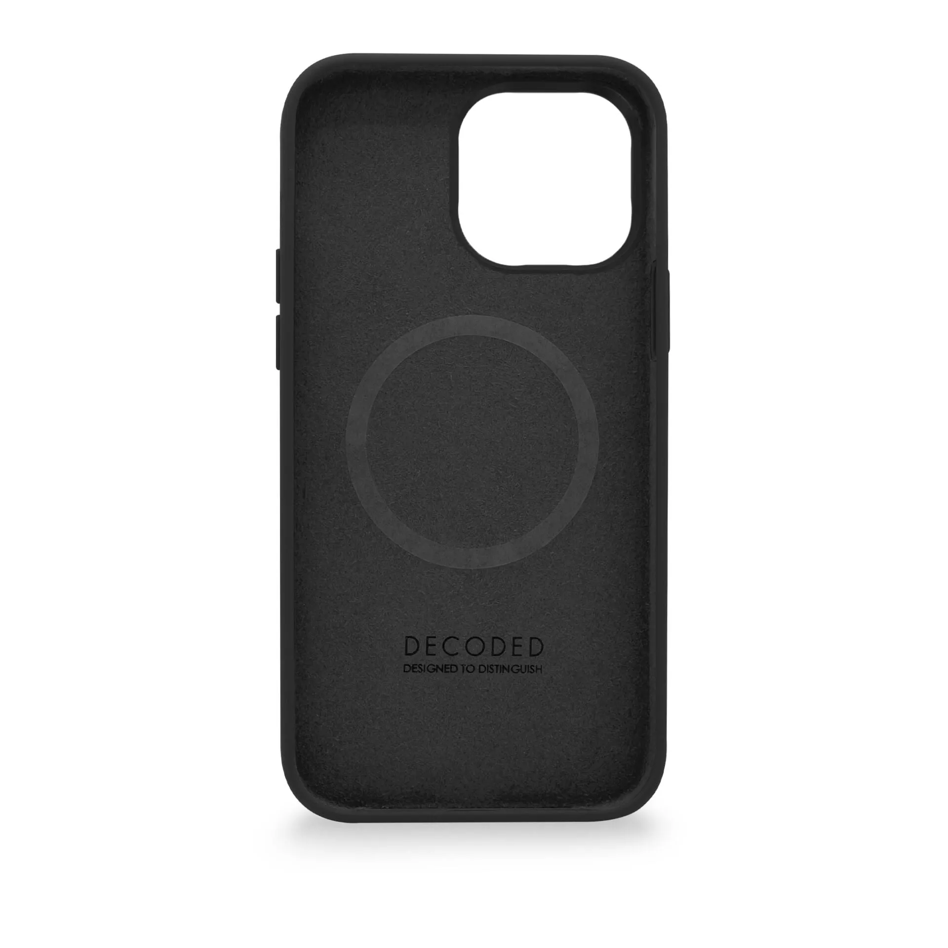 Decoded - iPhone 14 Pro MagSafe Antimicrobial Silicone Case Sleeve (D23IPO14PBCS9CL) - Charcoal