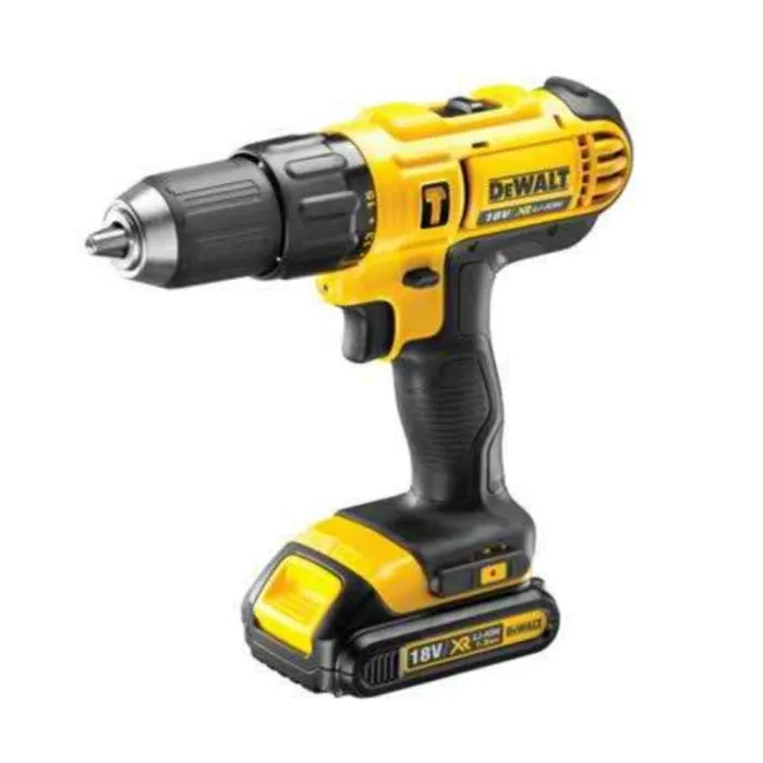 Dewalt 18v Hammer Drill Driver 2 x 1.5AH Batteries & Charger (with 100pcs bit set) - DCD776S2A-B5