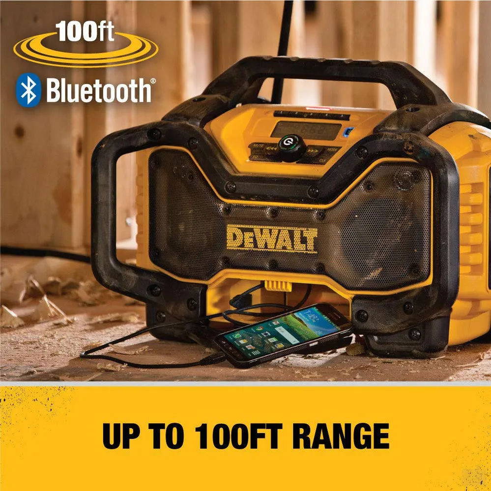 Dewalt Bluetooth Jobsite Charger Radio [DCR025]