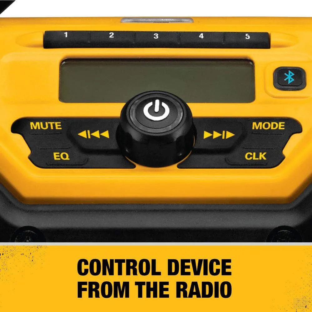 Dewalt Bluetooth Jobsite Charger Radio [DCR025]