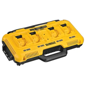 DeWALT DCB104 4 Port Durable Multiport Recharging Simultaneous Fast Charger