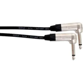 Digiflex NGG-6 1/4" to 1/4" Right Angle Tour Series Instrument Cable - 6 Foot