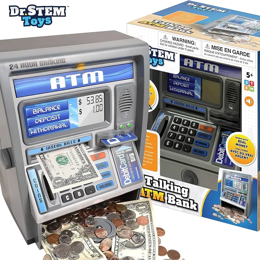 Dr. Stem Toys Talking ATM Bank