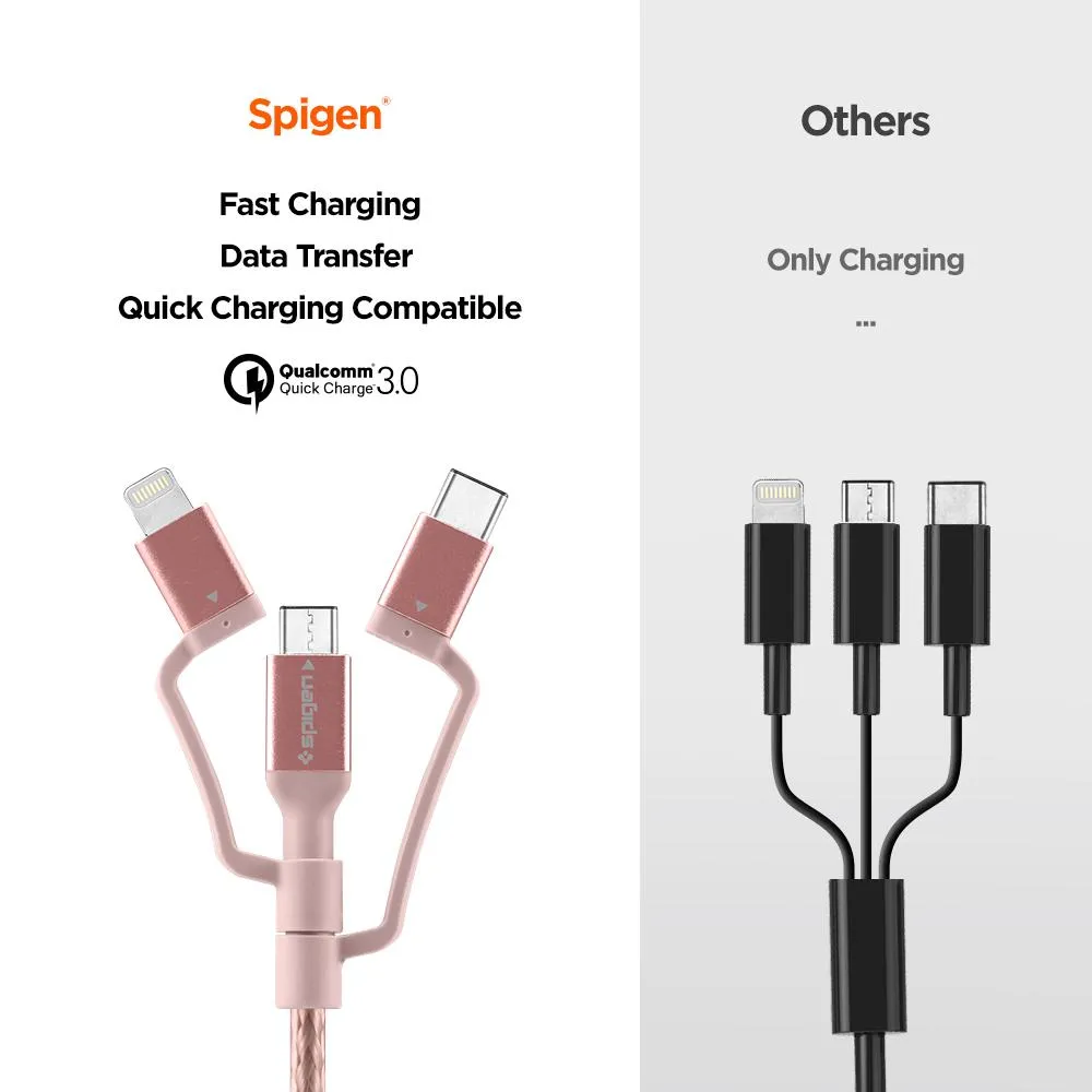 DuraSync 3-in-1 Charger Cable