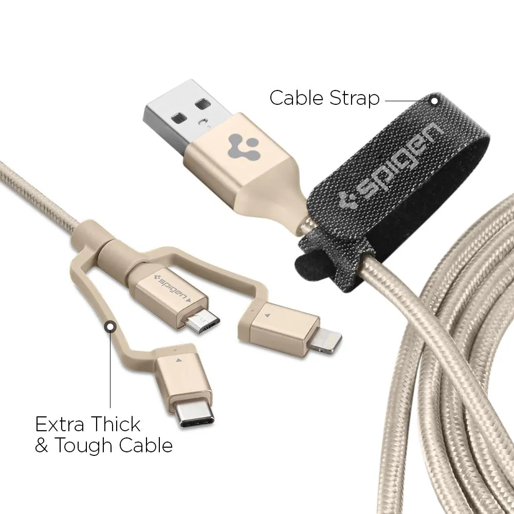 DuraSync 3-in-1 Charger Cable