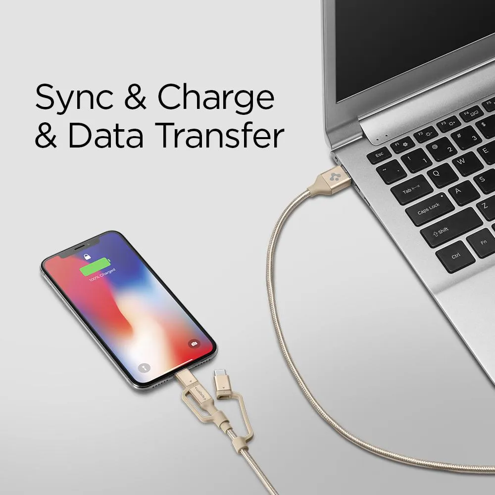 DuraSync 3-in-1 Charger Cable