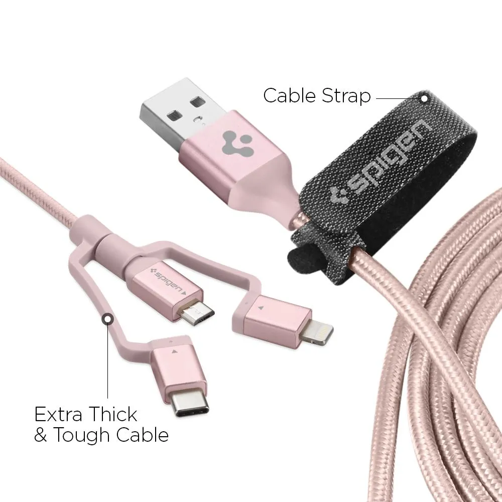 DuraSync 3-in-1 Charger Cable