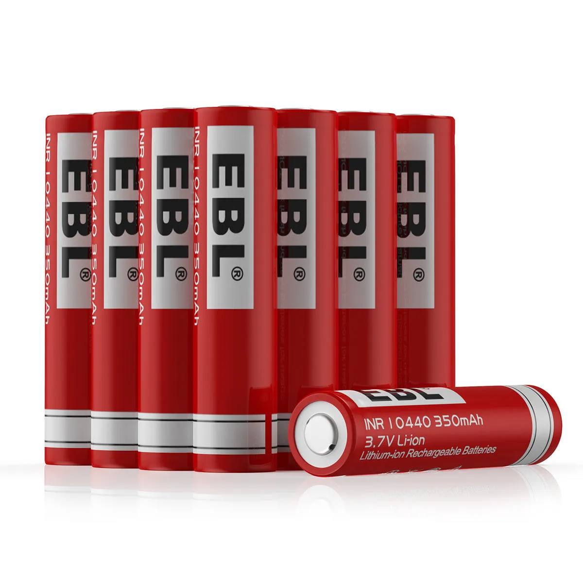 EBL 10440 Li-ion Rechargeable Batteries 3.7V 350mAh