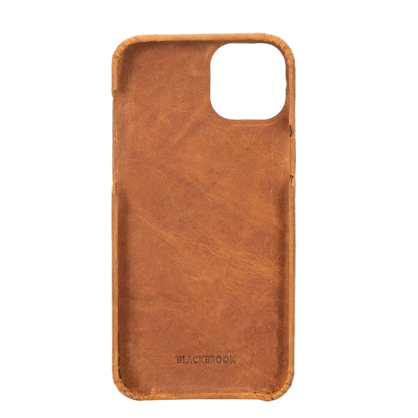 Edmonds iPhone 15 Plus Wallet Case, Golden Brown