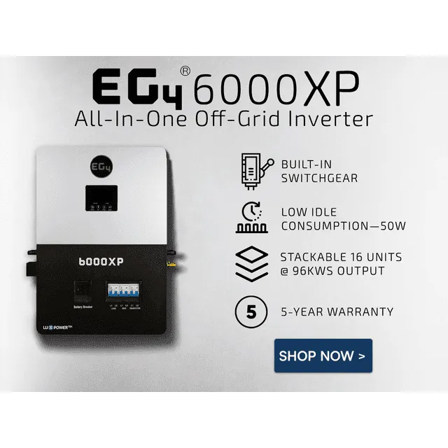 EG4 Complete Hybrid Solar Kit - 12,000W 120/240V Output   30.72kWh EG4 Lithium Powerwall   14,000 Watts of Solar PV [KIT-E0005]