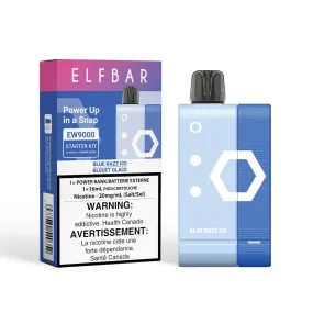 Elf Bar EW9000 Blue Razz Ice Disposable Starter Kit