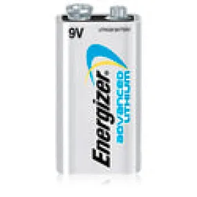 Energizer LA522SBP-2 Advanced Lithium 9V 2-Pack General Purpose Battery