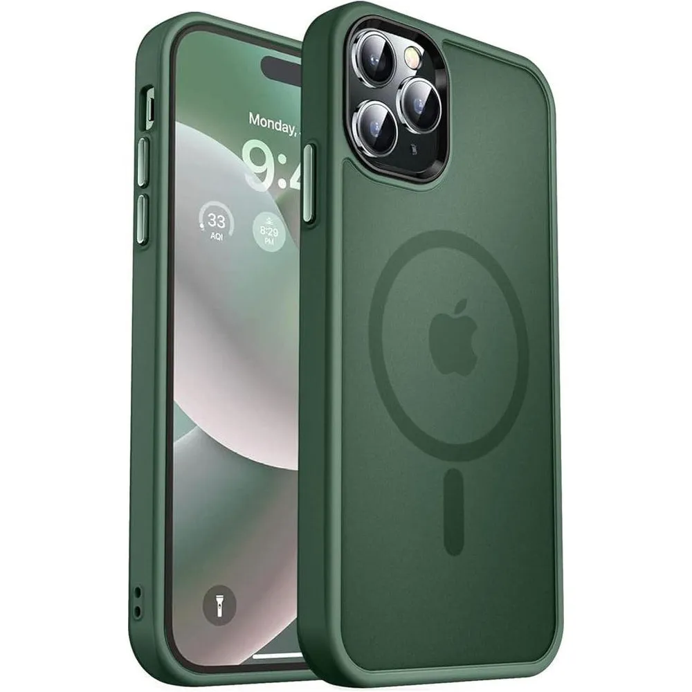 Entronix for Apple iPhone 16 Pro [Magnetic-Compatible] Case - Translucent Matte,