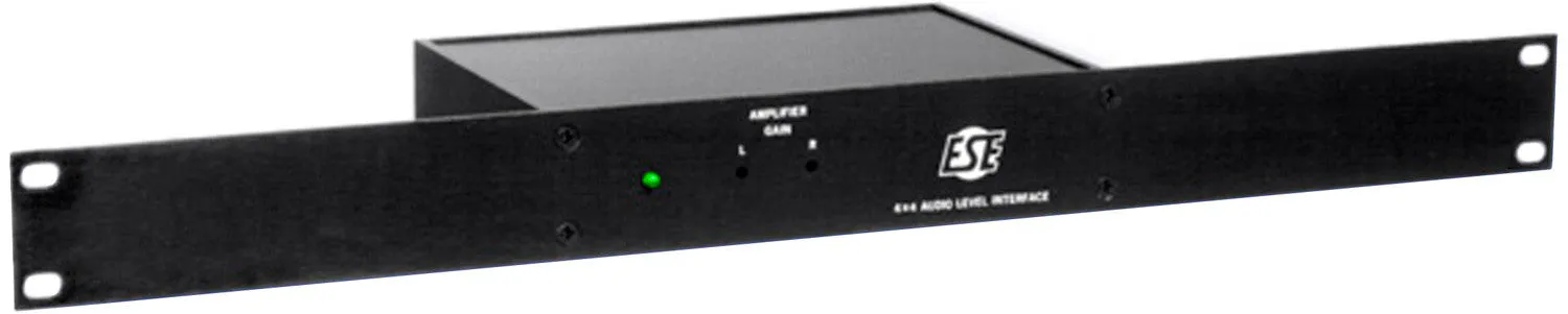 ESE Audio Level Impedance Interface with Rack Mount