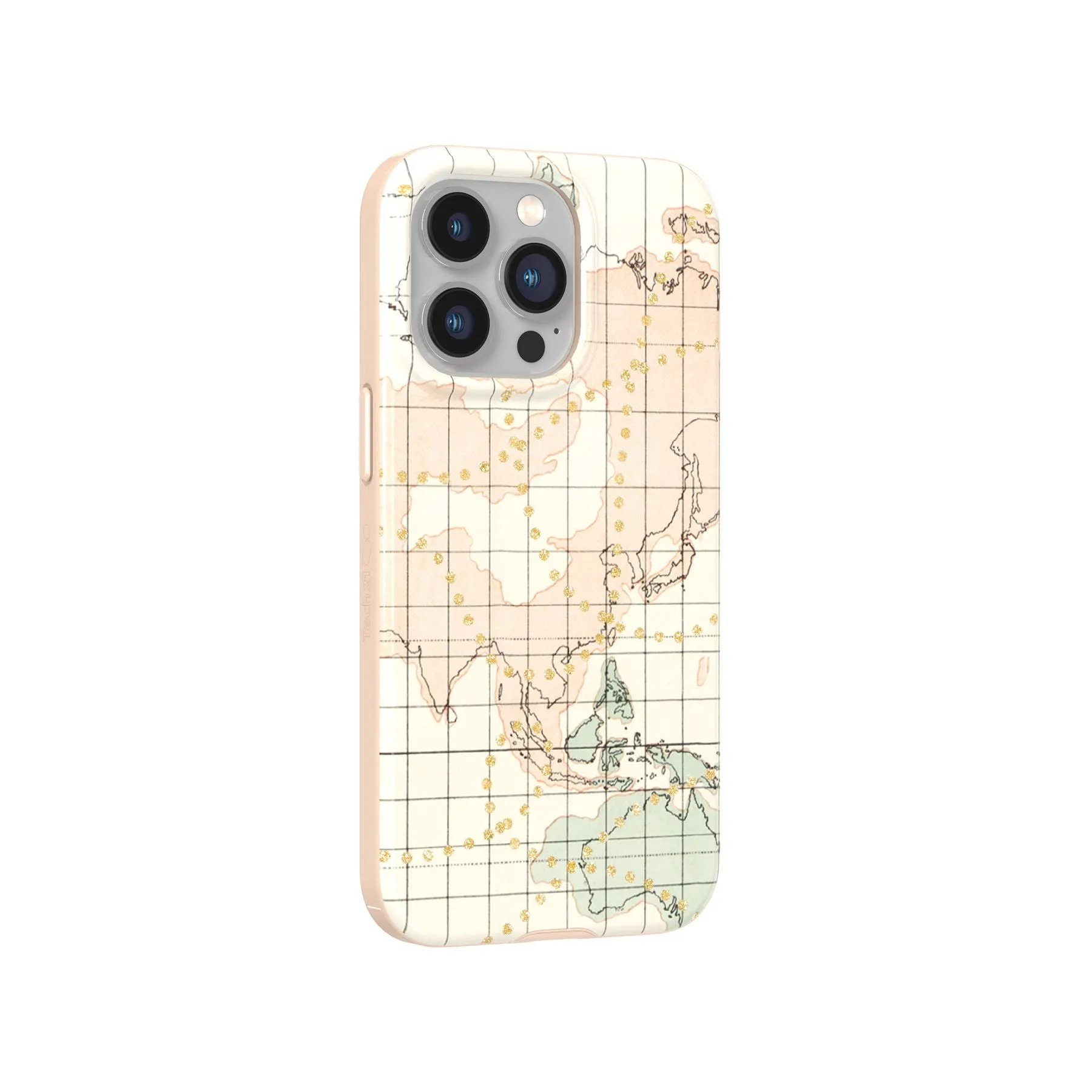 EvoArt - Apple iPhone 13 Pro Case - Wonderers Map