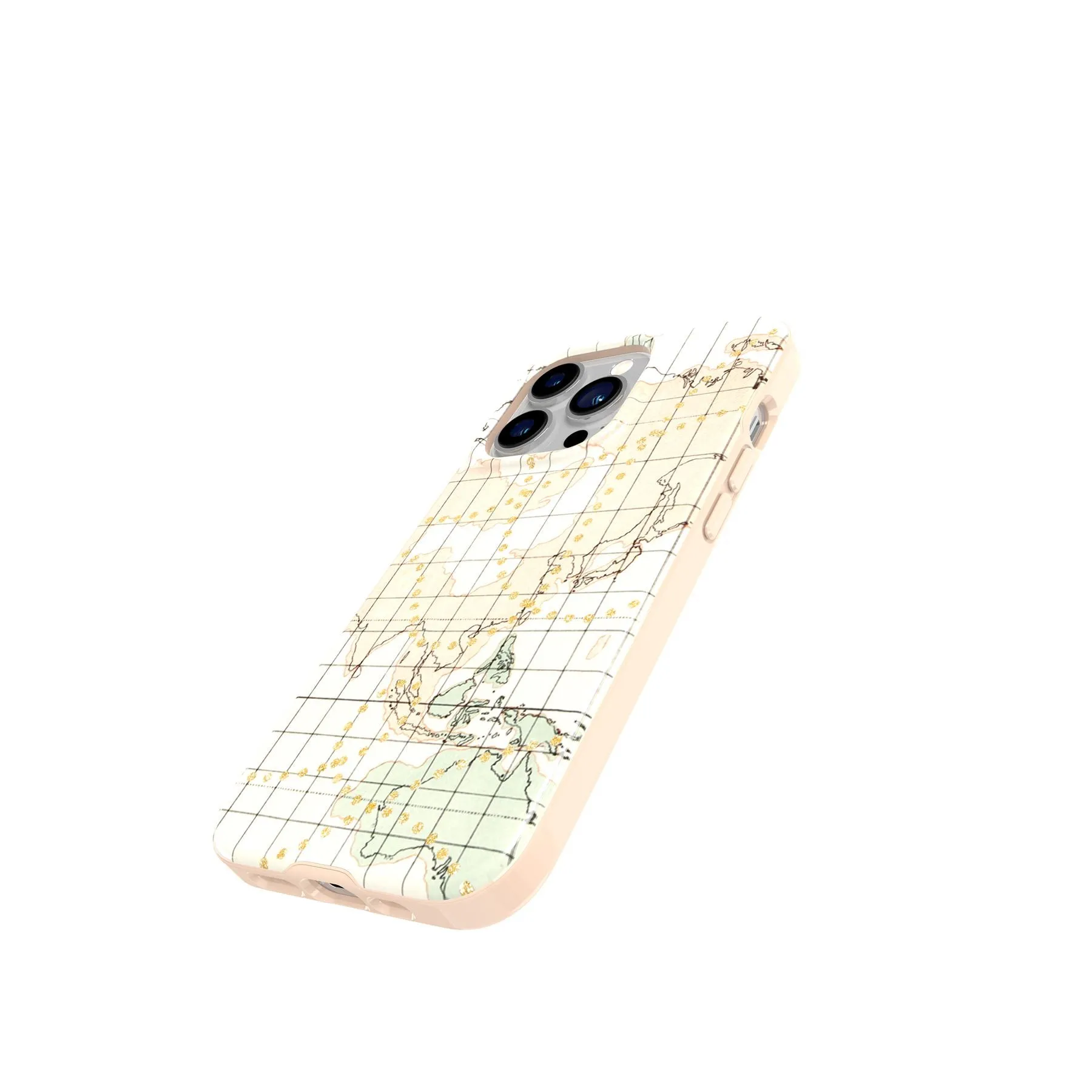 EvoArt - Apple iPhone 13 Pro Case - Wonderers Map