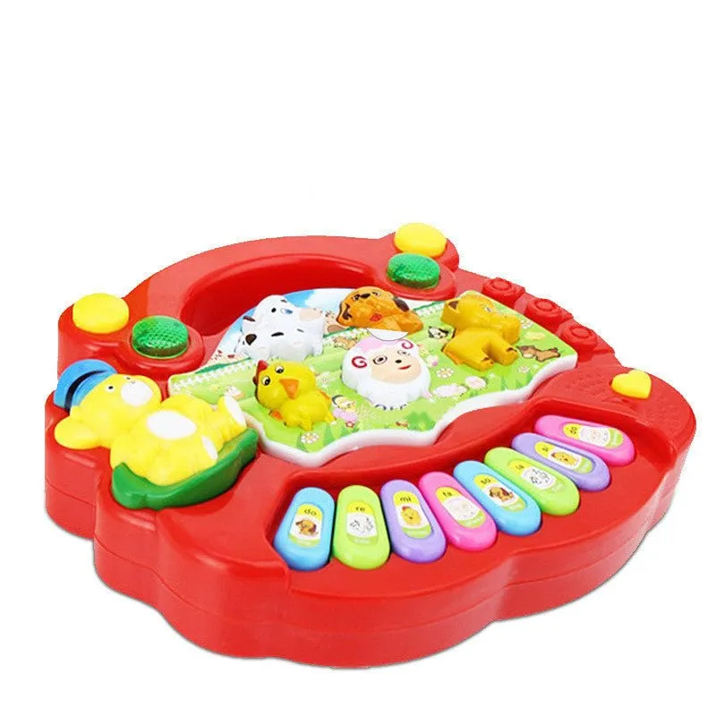 Farm Animal Keyboard Musical Instrument Child Baby Educational Toys