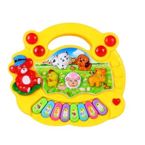 Farm Animal Keyboard Musical Instrument Child Baby Educational Toys