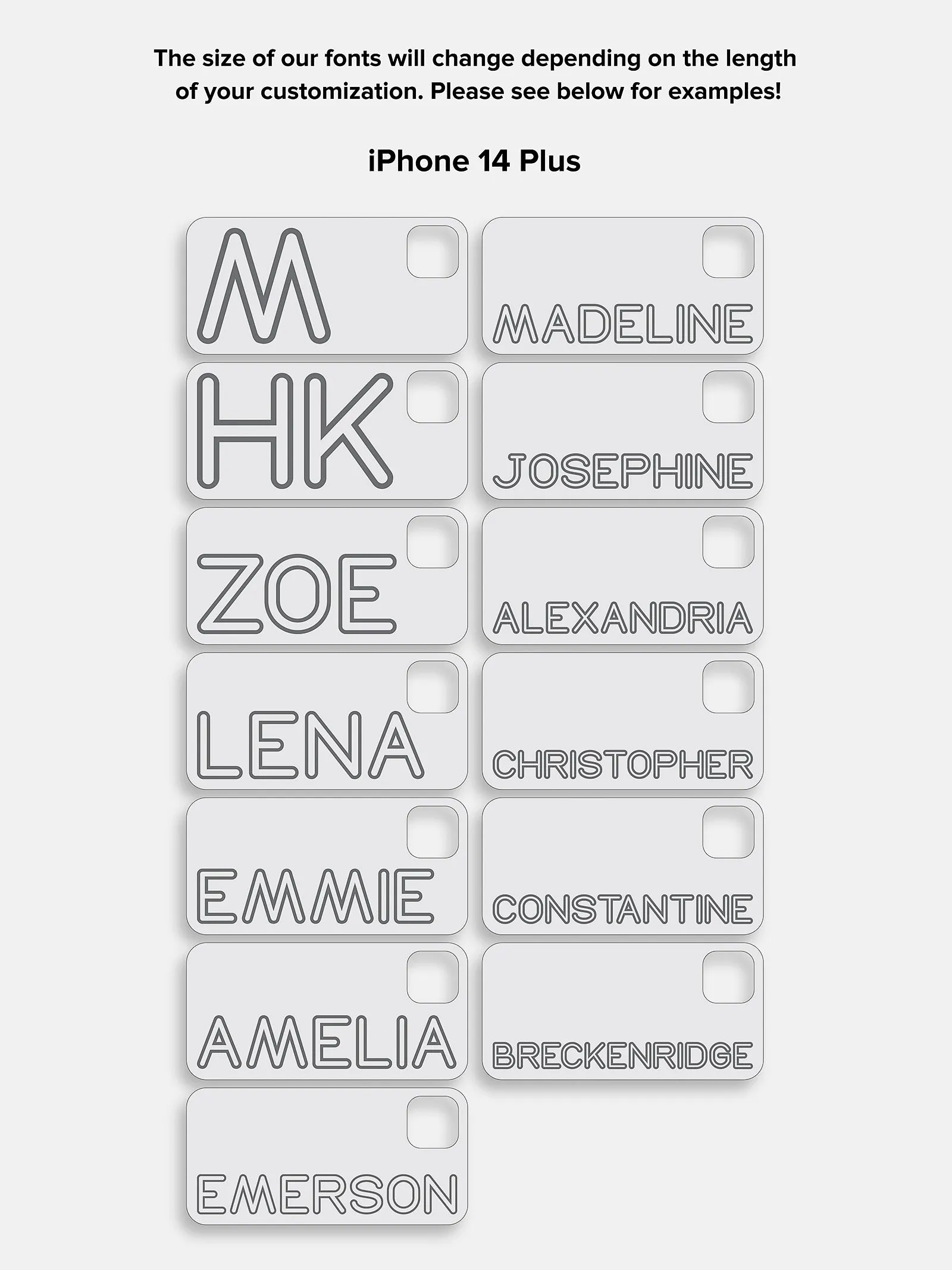 Fine Line Custom iPhone Case - Brown/Blush