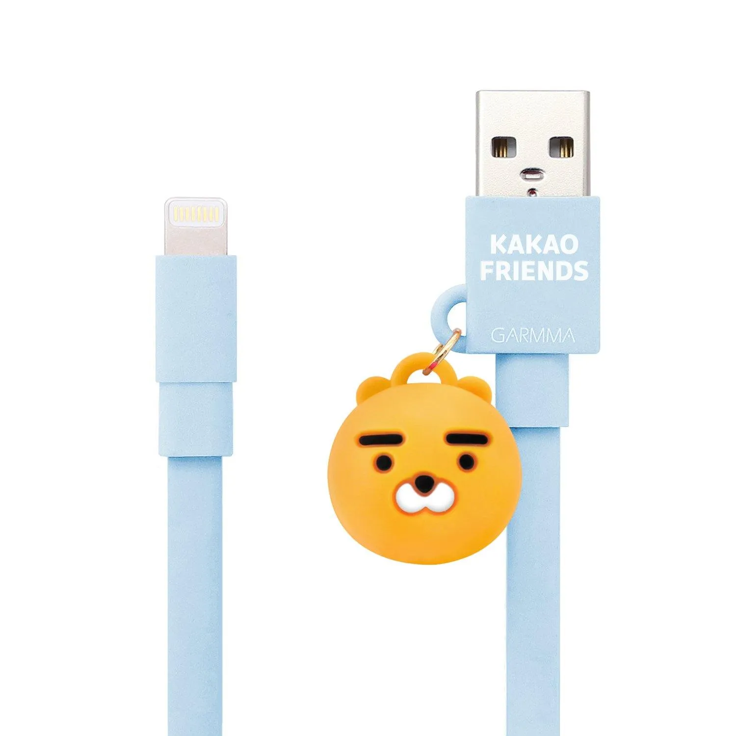 GARMMA Kakao Friends 1.2M Doll Dangler MFI Lightning Cable for Apple iPhone iPad iPod