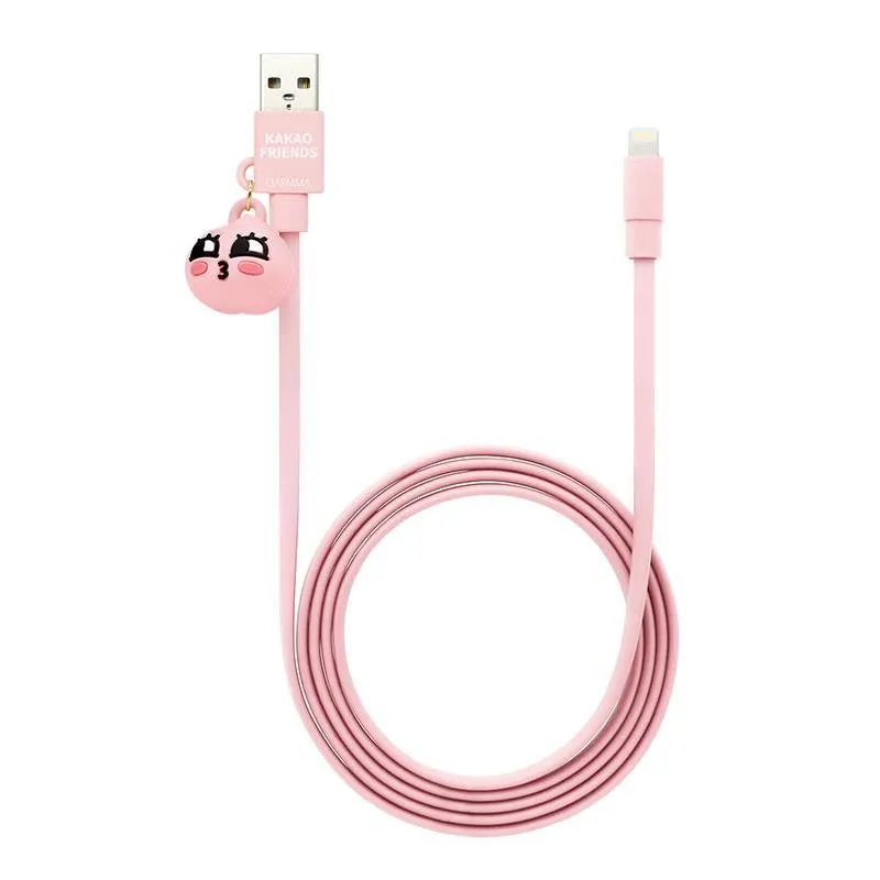 GARMMA Kakao Friends 1.2M Doll Dangler MFI Lightning Cable for Apple iPhone iPad iPod