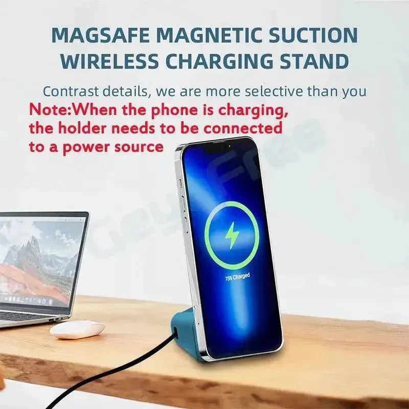 GeyoFree Camera Shaped Magnetic Phone Wireless Charger