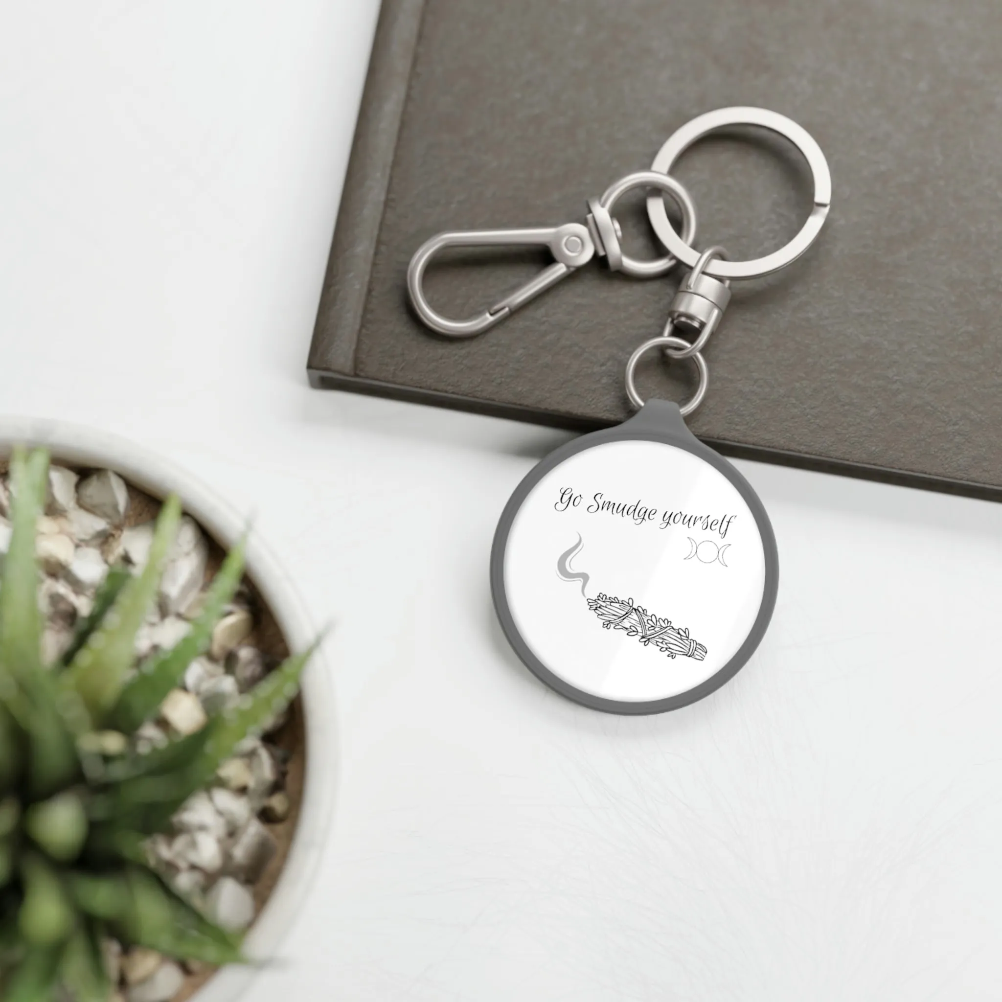 go smudge yourself Keyring Tag