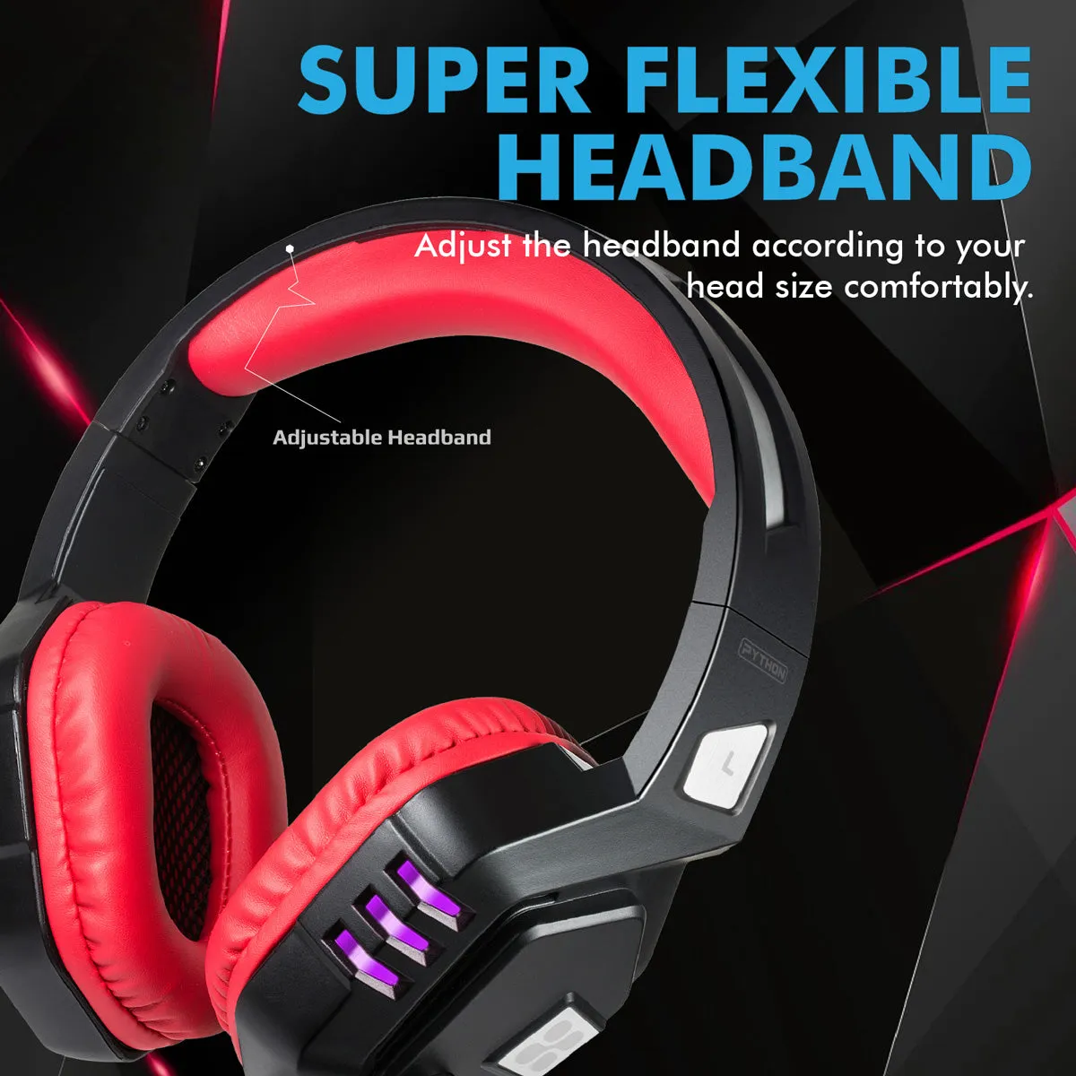 High Performance Wired Gaming Headset with Extended Microphone