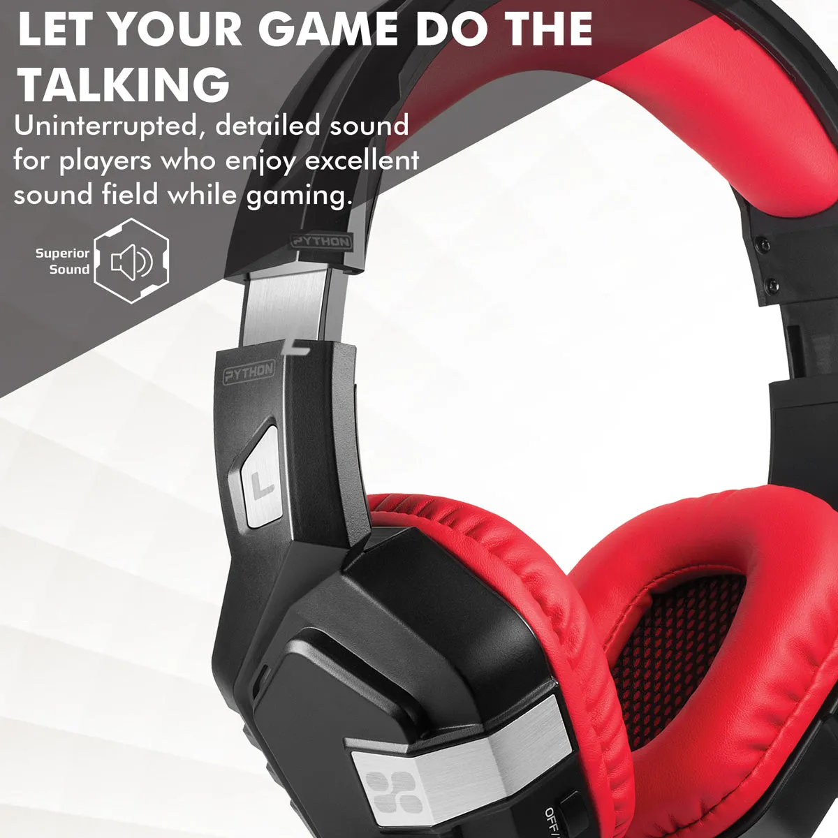 High Performance Wired Gaming Headset with Extended Microphone