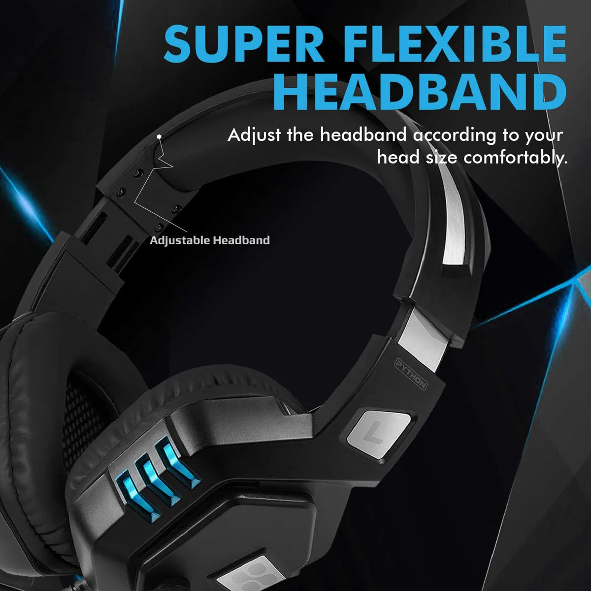 High Performance Wired Gaming Headset with Extended Microphone