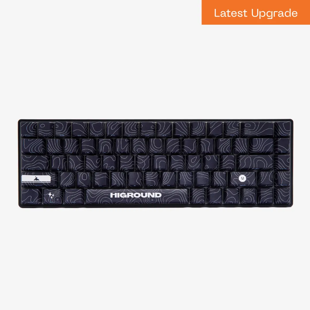 Higround Basecamp 65  Keyboard - BLACKICE