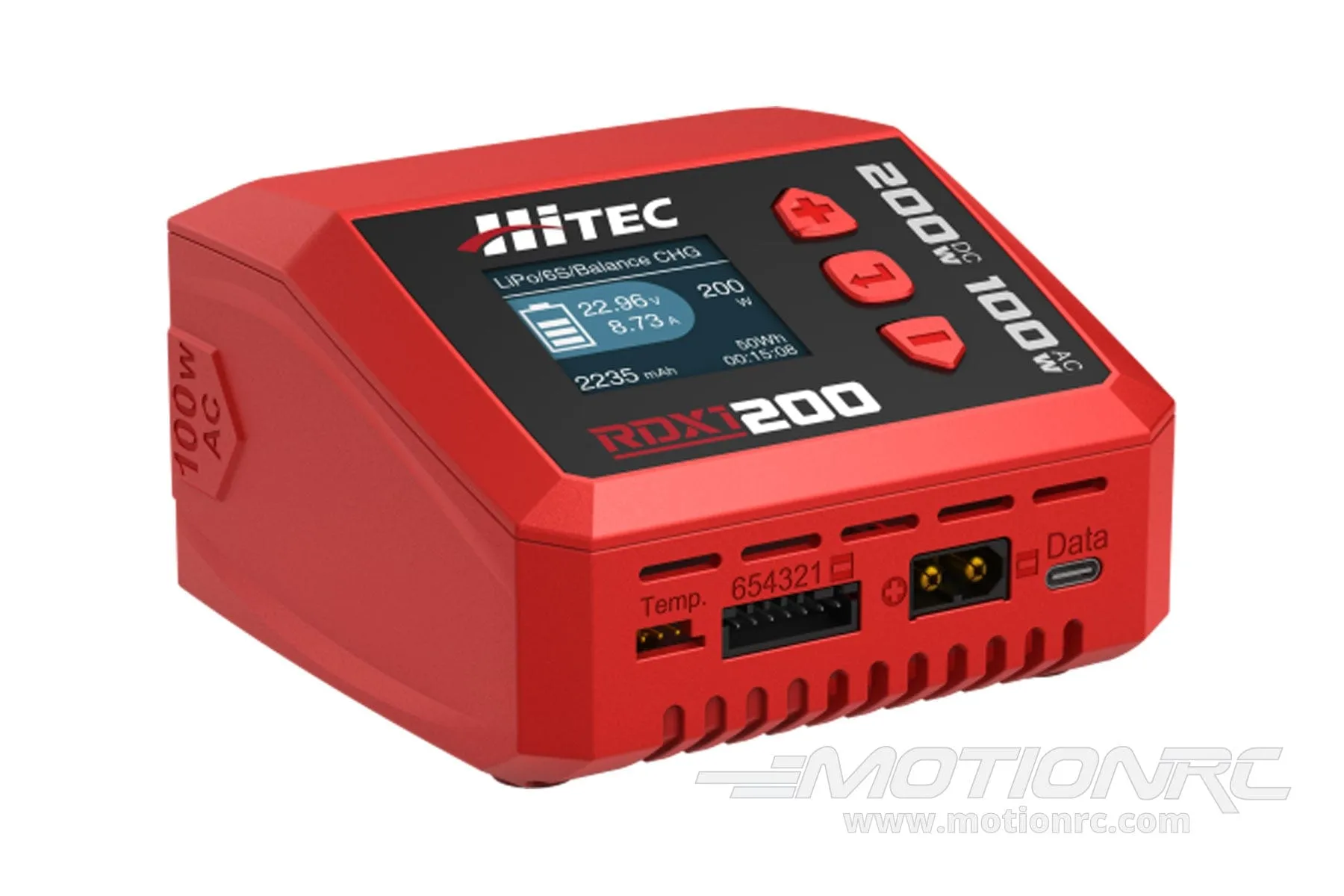 Hitec RDX1 200 AC/DC 100W Multi-Function Smart Charger