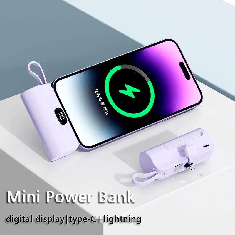 HMT Mini Portable Fast Charging Power Bank 5000mAh