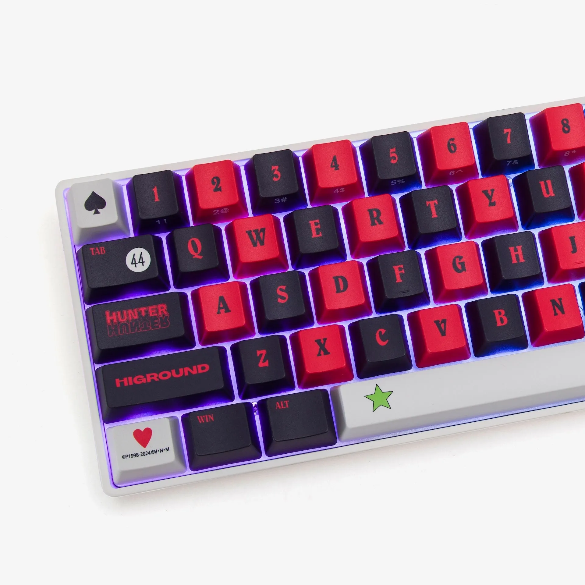 HxH x HG Basecamp 65  Keyboard - Hisoka