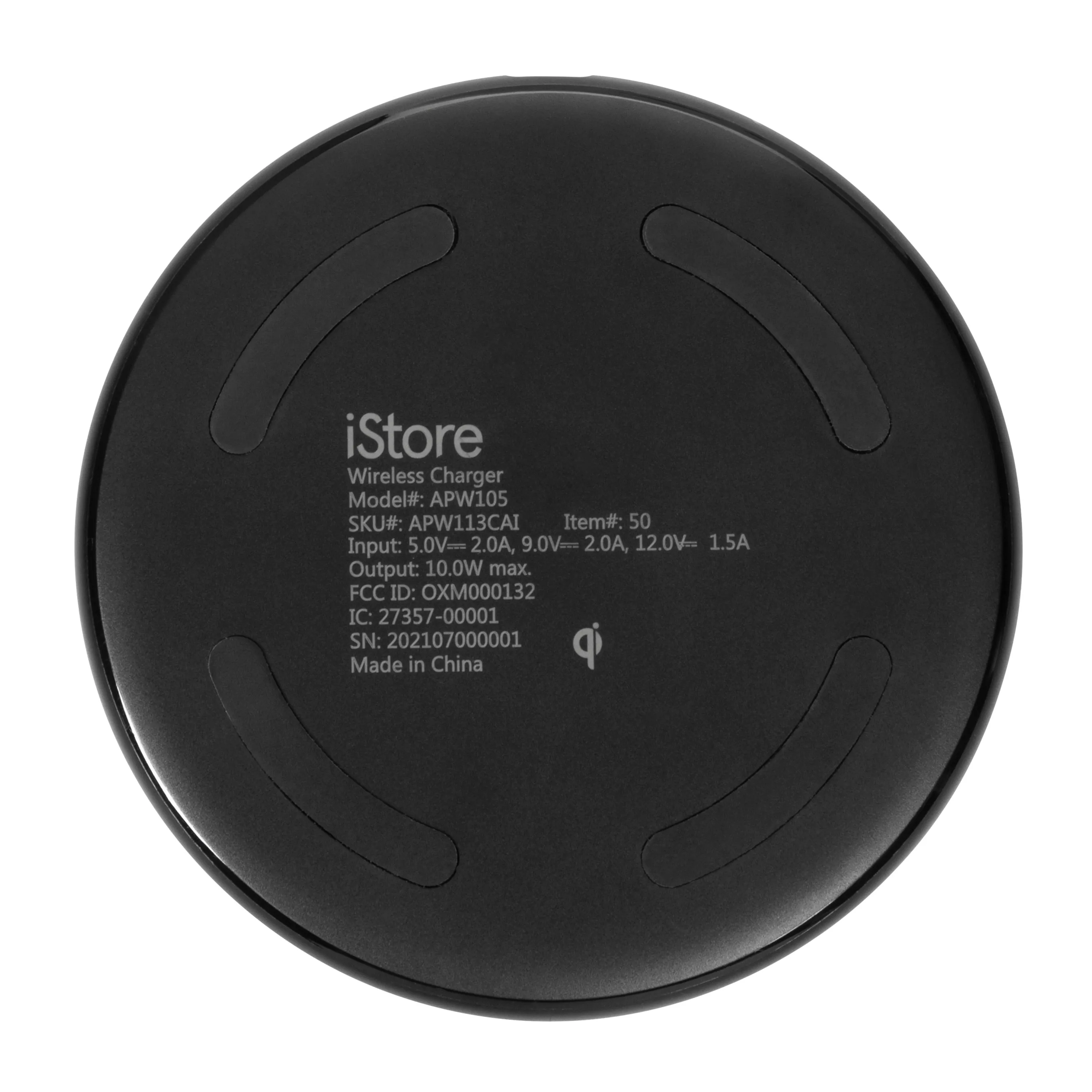 iStore Wireless Qi Charging Pad  (10W)